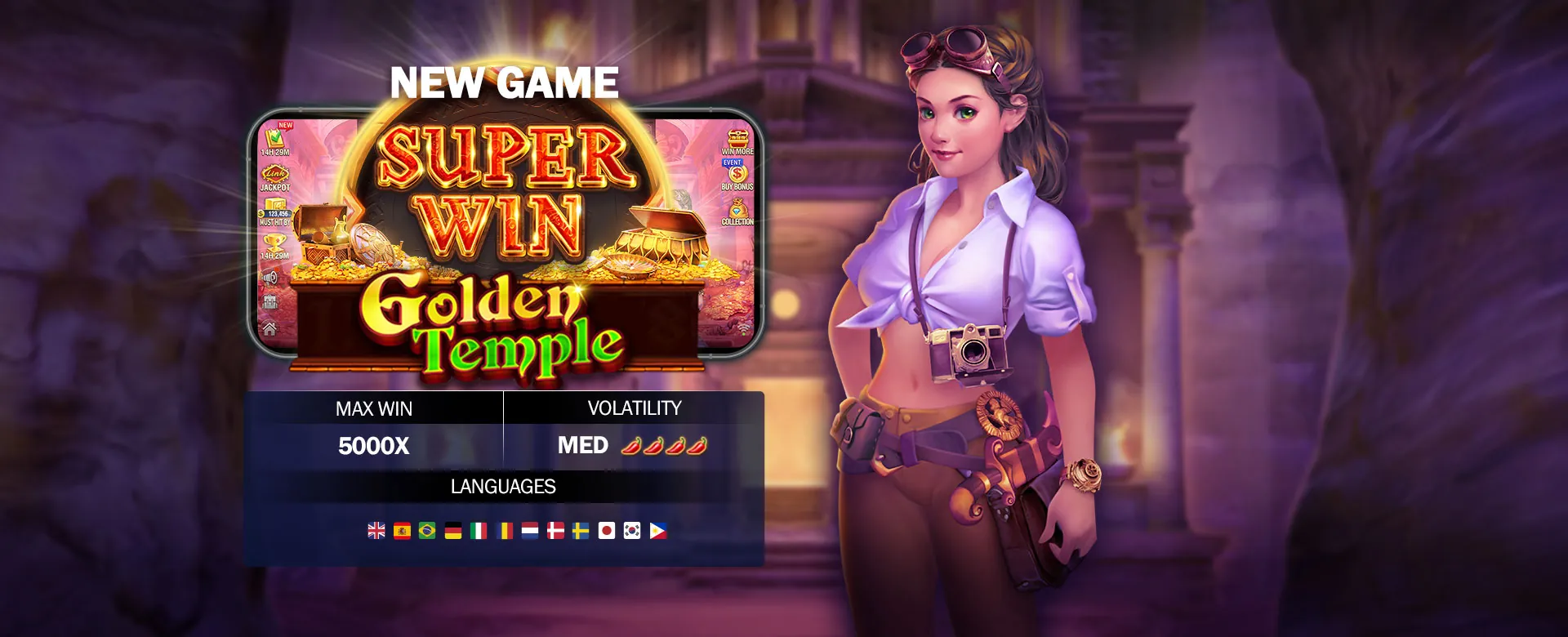 777plus Arcade Games Hero Banner